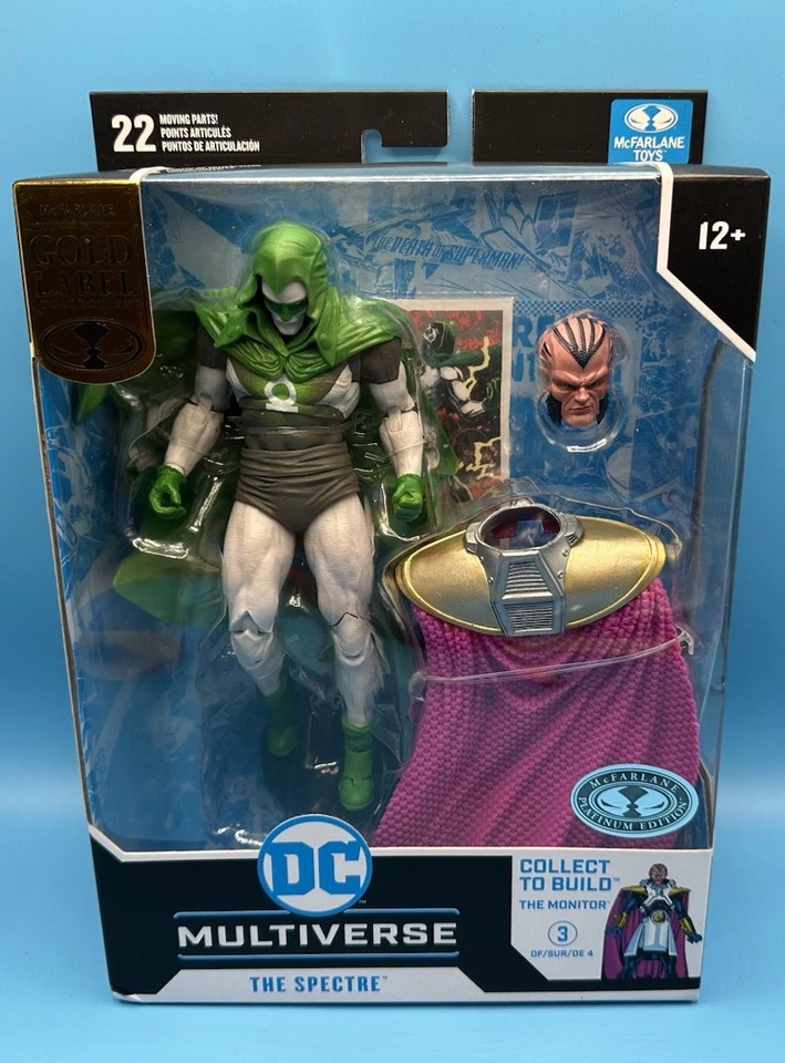DC Multiverse 7" Figure BAF The Monitor - The Spectre Gold Label IN STOCK