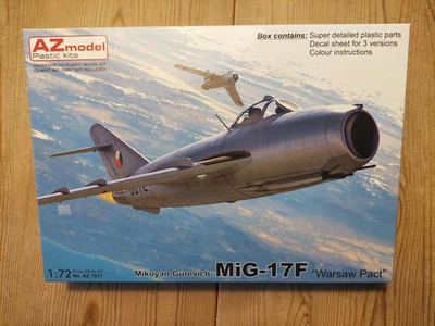 MIG 17 F, Maßstab 1:72. DDR-Decals - Bild 1 von 4