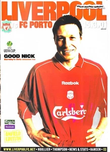 LIVERPOOL V FC PORTO ~ 15 MARCH 2001 ~ UEFA CUP ¼ FINAL - Picture 1 of 1