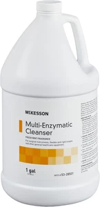 Limpiador multienzimático McKesson para instrumentos quirúrgicos 1 galón fresco como nuevo - Imagen 1 de 12