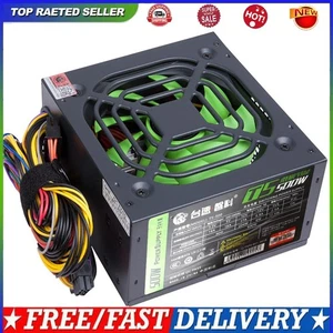 Computer Power Supply Silent Gaming PC Power Supply Dual 6Pin 8 CPU for Computer - Afbeelding 1 van 11