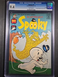 Spooky #51 1961 copia de archivo - copia de seguridad de Wendy & Nightmare - Harvey CGC 9,4 OW - Imagen 1 de 16