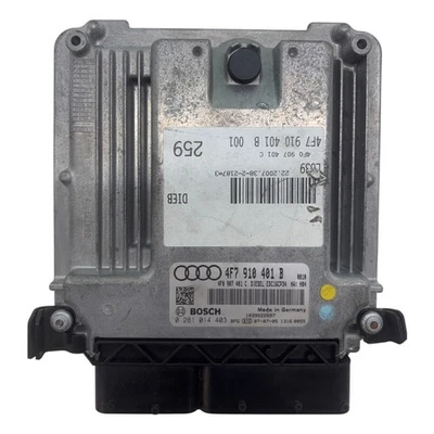 Centralina Motore Audi A6 C6 Allroad (2008) 2.7 TDI ECU 4F7910401B - Immagine 1 di 4