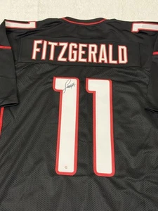 Larry Fitzgerald Arizona Cardinals Signed Football Jersey with COA - Picture 1 of 8