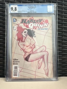 Harley Quinn 1 Adam Hughes Variant CGC 9.8 White Pages - Bild 1 von 2