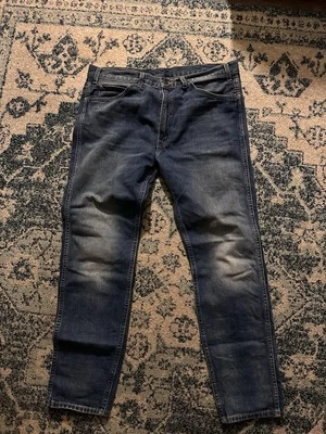 ROPA VINTAGE LEVIS 606 NARANJATAB GRANDE E HOMBRE VAQUERO SLIM TALLA 36x32 Foto 1 de 4