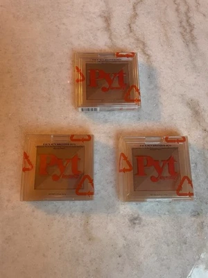 PYT Faux Sun Bronzer Duo / Bali Set of 3 New in Packaging Vitamin E Face Powder - Image 1 of 4
