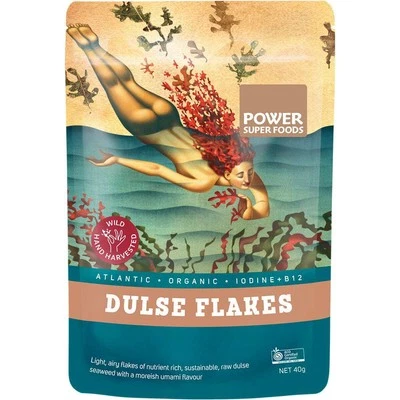 Power Super Foods Dulse Flakes Certified Organic 40g - Image 1 of 2