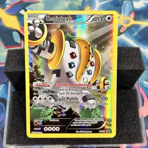 JCC Pokémon - Regigigas (Promoción Arte Completa) XY82 XY Holo Ligeramente Jugado - Imagen 1 de 6