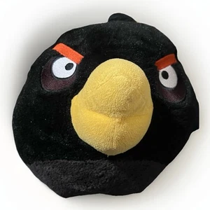 Angry Birds Plush Black Bomb 10" JUMBO 2010 Rover 2010 Rovio - Picture 1 of 5