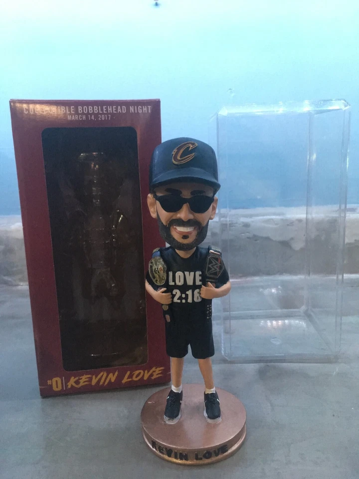 Kevin Love Championship Parade WWE Bobble Head Edición Limitada Raro 23/50 Foto 1 de 4