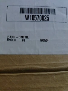 Whirlpool OEM ~W10570025 WZ-PANL-CNTRL , New Never Opened ~ Fast Free Shipping - Picture 1 of 1