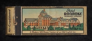 1930s FULL LENGTH Hotel Roanoke A Modern 325 Room Version Old English Roanoke VA - Bild 1 von 2