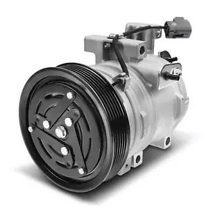 AC Compressor with 6-Groove for Mazda 3 2007-2009 Mazda 6 2006 2007 2.3L Turbo - Picture 1 of 8