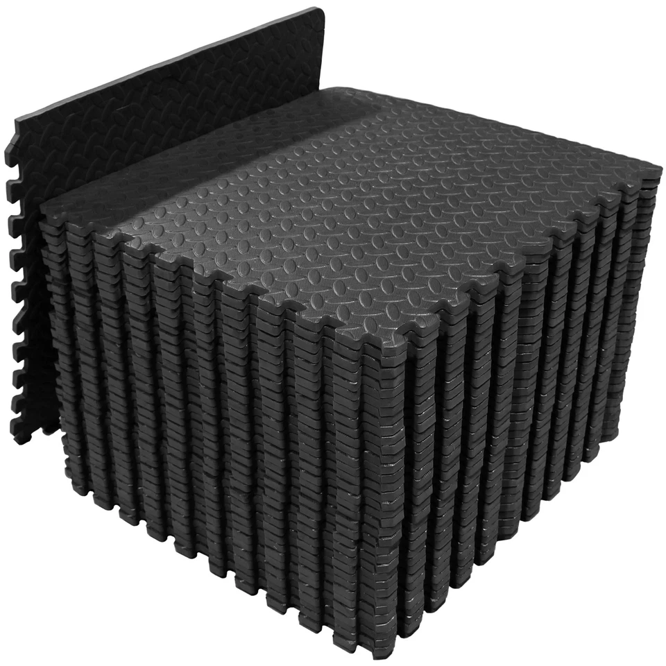 XPRT Fitness Exercise Puzzle Mat Interlocking Foam Gym Floor Tiles 1/2" Thick - Image 1 of 4
