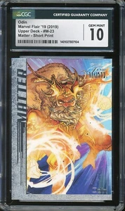 Flair Marvel Upper Deck Matter 2019 #M-23 SP Odin CGC 10 - Imagen 1 de 2