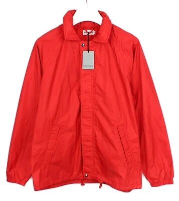 ALBERTO ASPESI Portofino Jacket Men's LARGE Gore-Tex Lamination Hidden Hood Red - Image 1 of 4