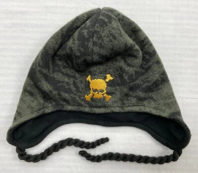 Boné quente OAKLEY Skull Beanie Snowboard chapéu de esqui aba de orelha inverno forrado unissex O/S - Imagem 1 de 4