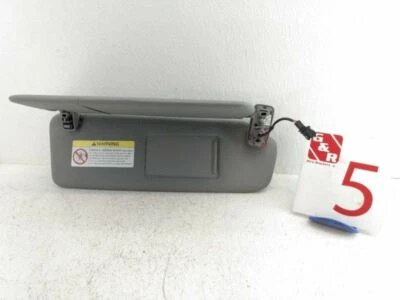 2004-2010 VOLKSWAGEN TOUAREG ПРАВОСТОРОННИЙ ДВОЙНОЙ СОЛНЦЕЗАЩИТНЫЙ КОЗЫРЕК АБАЖУР ЗЕРКАЛО СЕРЫЙ OE - Изображение 1 из 4