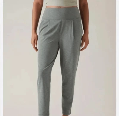 Pantalones deportivos Athleta Elation Athleisure gris fin de semana S Foto 1 de 4