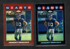 2008 TOPPS CHROME JEREMY SHOCKEY #TC97 REFRACTOR BASE & COPPER 116/425