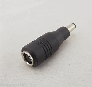 1x DC Power 5.5mm x 2.5mm Male To 7.4mm x 5.0mm Female Charger Adapter Connector - Picture 1 of 7