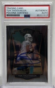 Tua Tagovailoa Signed 2020 Panini Select Premier PSA/DNA Miami Dolphins Rookie - Picture 1 of 2