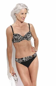 Triumph Damen Bikini Kostüm Bügel ohne Polsterung Slip Medium Batik Bloom - Bild 1 von 7