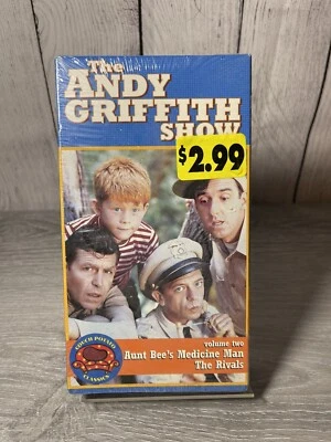 The Andy Griffith Show - Aunt Bee's Medicine Man/The Rivals  Video VHS RARE NEW - Image 1 of 2