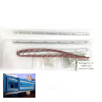 1/14 Degree DIY Side Skirts Light LED For Tamiya RC Tractor Truck Dumper Tipper - Image 1 of 3