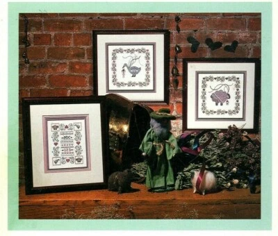 Shepherd's Bush Gentle Flock Sampler Pattern for Counted Cross Stitch 1988 - Image 1 of 2