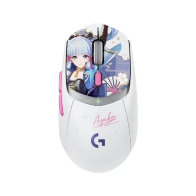 Logitech x Genshin Impact Kamisato Ayaka G309 LightSpeed Wireless Gaming Mouse - Image 1 of 4