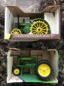 Ertl 1/16 Two John Deere Farm Tractors 1934 Model “A” & 1953 Model “D” - Bild 1 von 7