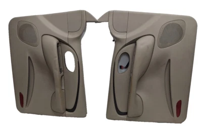 02 03 04 05 BUICK RAINIER ENVOY BRAVADA DRIVER PASSENGER DOOR PANEL SET TAN - Image 1 of 4