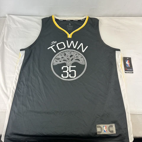 NBA GS Warriors The Town  Merch Jersey #35 Kevin Durant Fanatics adult XL NEW Cover