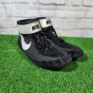 Nike Herren Größe 9 Speedsweep VII Ringerschuhe schwarz silber 366683-004 - Bild 1 von 11