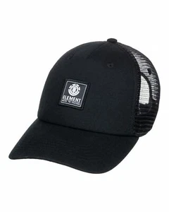 Element Cap Snapback Trucker Adjustable Mens Icon Mesh Black - Picture 1 of 3
