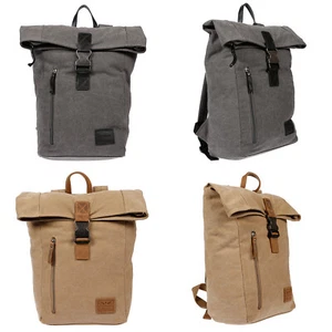 Rucksack Kurierrucksack Laptop Tablet Fach Schule Uni Business Canvas Herren - Bild 1 von 25