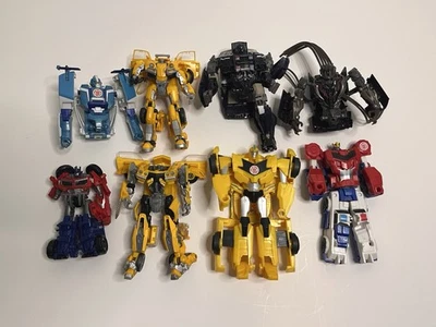 Transformers Parts Lot Bumblebee Barricade Optimus Prime Crowbar For Repairs - Image 1 of 4