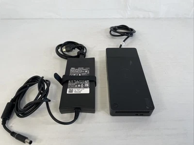 Estación de acoplamiento Dell WD19 K20A USB-C con 130 W de alimentación de CA - Probada - Buen estado Foto 1 de 4