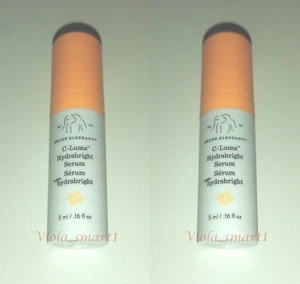 2x ELEFANTE UBRIACO C-Luma Hydrabright siero delicato alla vitamina C 0,16 oz formato da viaggio - Foto 1 di 3