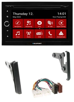 Blaupunkt MP3 DVD Bluetooth DAB 2DIN USB Autoradio für Toyota Highlander Matrix - Bild 1 von 4