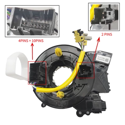 2014-2019 Clock Spring FG1Z-14A664-B For Ford Taurus Flex Police Lincoln MKT MKS Foto 1 de 4