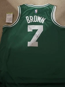 Jaylen Brown Signed Authentic Swingman Jersey Auto Boston Celtics PSA COA Sz 50 - Picture 1 of 3