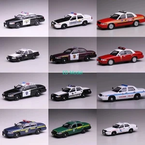 BN 1:64 596 State Patrol Police Crown Victoria CV Model Diecast Metal Car - Picture 1 of 73