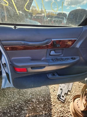 COMPLETE BLUE  1998-2002 MERCURY GRAND MARQUIS Driver Front Door Panel Trim - Image 1 of 4