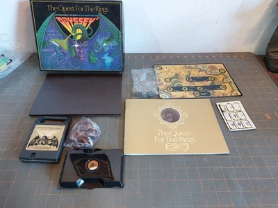 1981 Odyssey 2 Quest For The Rings Complete CIB Unused Pieces - Image 1 of 4