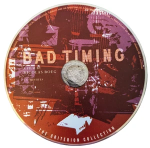 Bad Timing (1980) Nicolas Roeg (Criterion Collection) DVD ONLY - Picture 1 of 1