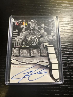 2024-25 Panini Noir - Freeze Frame Signatures Gilbert Arenas #FFS-35/49 (AU) - Image 1 of 3