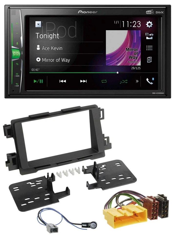 Pioneer 2DIN MP3 DAB USB Bluetooth Autoradio für Mazda 6 2013 2015 CX-5 ab 2012 - Bild 1 von 4